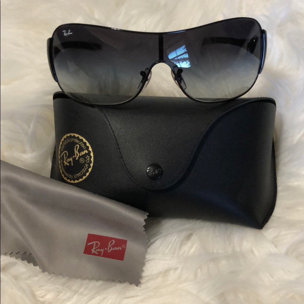 Authentic Ray Ban High Street Shield Sunglasses
